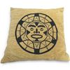 Image 3 : 2 Haida Design Chenille Throw Pillows (Zippered - 16" X 16")