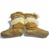 Image 3 : Pair of Beaded Leather Mukluks with Fur Trim (Boot has an 11" long sole)