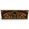 Image 1 : West Coast Decorated Slide Top Salmon Box (7" x 19" x 2" deep)