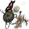 Image 2 : Group of Mini Dream Catchers, Fabric Orca, 2.5" Lidded Keepsake Box and More