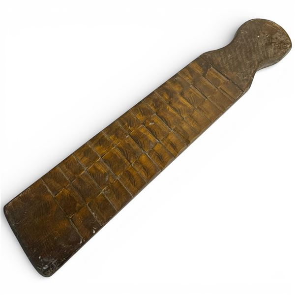 Antique Laundry Scrub Board/Paddle (4" x 26" long)