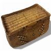Image 4 : Woven Reed Basket with Assortment of First Nation Collectibles
