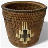 Image 5 : Woven Basket with First Nations Design Table Cloth & 2 Napkins (80" x 60" table cloth)