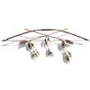 Image 1 : 45" Wood Bow with 2 Bone Tipped Arrows