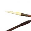 Image 2 : 45" Wood Bow with 2 Bone Tipped Arrows