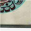 Image 2 : Clarence Mills "Haida Moon" Ltd. Edition Framed Print #213/300 (framed dimensions - 14" x 16")