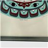 Image 3 : Clarence Mills "Haida Moon" Ltd. Edition Framed Print #213/300 (framed dimensions - 14" x 16")