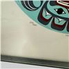 Image 4 : Clarence Mills "Haida Moon" Ltd. Edition Framed Print #213/300 (framed dimensions - 14" x 16")