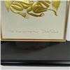 Image 2 : Bill Reid Gold Foil Print "The Eagle and the Frog" (Double matted - frame dimension are 11" x 13")