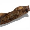Image 2 : 2003 Pete Ryan Signed Wood Carving from Tree Limb (4" x 5" x 19" long)