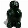 Image 1 : Jade Owl Statue (4.5" tall x 3.5" diameter)