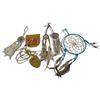 Image 1 : 4 Mini Dream Catchers & 2 Small Leather Pouches