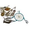 Image 3 : 4 Mini Dream Catchers & 2 Small Leather Pouches