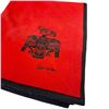 Image 2 : Red Blanket with Haida Eagle Design - Kanata Blanket Company (36" x 60")