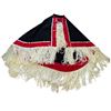 Image 1 : Northwest Coast Regalia Button Cape - Knit and Felt - Beautiful Condition