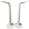 Image 1 : Pair of 24" Tall White Enameled Hand Displays on Metal Bases