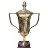Image 2 : Sterling Silver Trophy * Royal Hong Kong Jockey Club 1983 "Fast Runner" * Weight of trophy when base