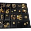 Image 3 : Collection of Decorative Clothing Buttons (metal and plastic)