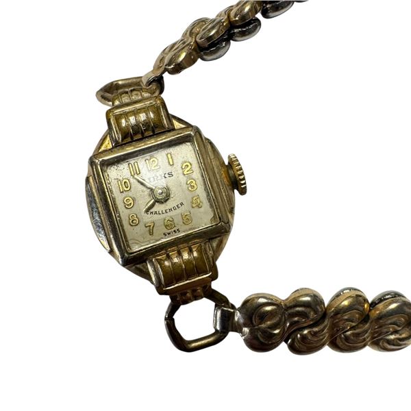 Ladies Vintage Birks Challenger Gold-Tone Watch