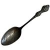 Image 1 : Antique Sterling Silver Green Lakes Wisconsin Souvenir Spoon - Weight: 21 grams