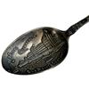 Image 2 : Antique Sterling Silver Hotel Chamberlin, Virginia USA Souvenir Spoon - Weight: 17.6 grams