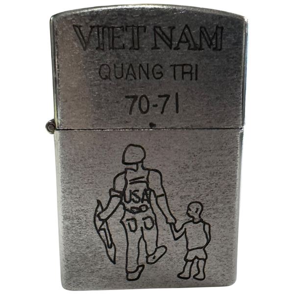 Vietnam Quang Tri 70-71 Zippo Lighter
