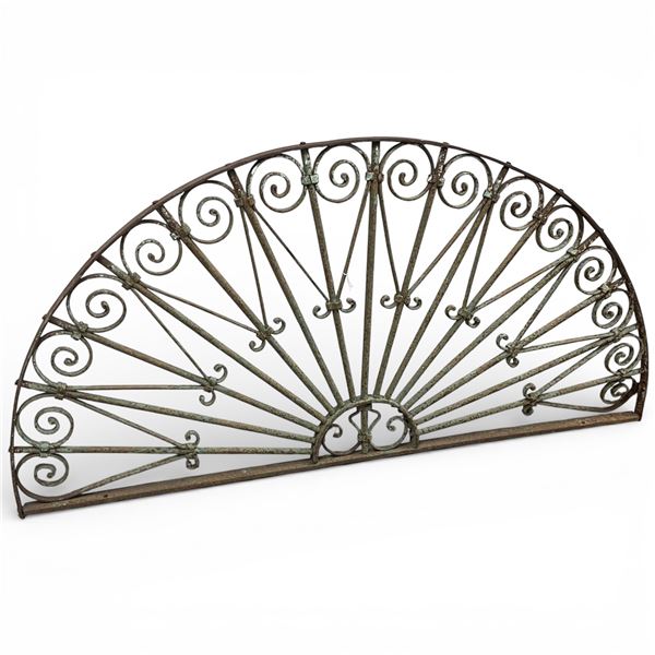 Antique Wrought Iron Arch * 70" Long x 32" Tall