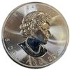Image 3 : Five 2021 Canada .9999 Fine Silver 1 Troy Oz. Maple Dollar Coins * Tax exempt * Total of 5 Troy Oz.