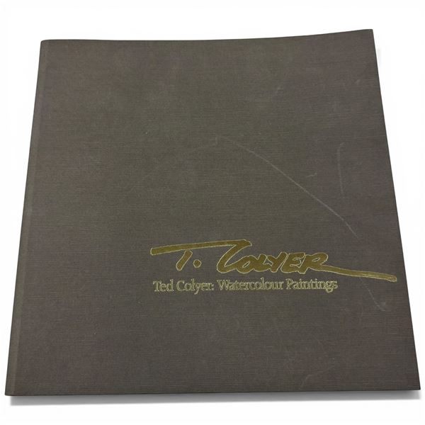 Autographed Ted Colyer Photographic Book of Colyer Watercolours