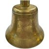 Image 2 : 3 Wood Handled Brass Bells - Largest bell is 10" tall