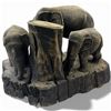 Image 3 : Large Sculpture of Elephants - 16" x 14" x 13" tall