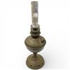 Image 1 : Metal Russian Oil Lamp with Chimney - 17" tall