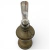 Image 2 : Metal Russian Oil Lamp with Chimney - 17" tall