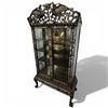 Image 1 : Traditional Chinese Display Cabinet with Intricate Mother-of-Pearl Inlay - Phoenix and Floral Top, G