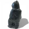 Image 8 : 4 Carved Soapstone Statuettes - Tallest is the 5" Hunter