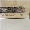 Image 3 : Vintage Japanese Ltd. Editon Print - Signed Takagi  #24/50 (framed dimensions 16" X 23")