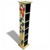 Image 1 : Hand Painted CD Storage Tower (45" tall)