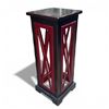 Image 1 : Wood Pillar Plant or Décor Stand (11" x 11" x 28" tall)
