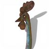 Image 2 : 38" Tall Metal Yard Rooster - 11" wide
