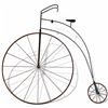 Image 1 : Decorative Metal Penny-farthing Model (2" x 30" x 30")