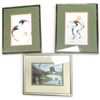 Image 1 : 2 Garnet Tabacco and 1 Sue Coleman Framed Print (all are double matted * Garnet Tabacco prints are 1