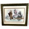 Image 4 : 3 Sue Coleman Eagle Prints in Matching Frames (Double matted * 9" x 11" frames)