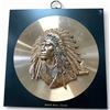 Image 3 : 2 Wall Clock & 3 Wall Plaques (Largest is the framed 3d copper relief John Louw piece * 13" x 16")
