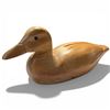 Image 1 : Carved Wood Duck Decoy Signed LeMay '93