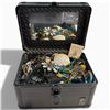 Image 1 : 3 KG of Single Earrings, Damaged Jewelry and More in Makeup Case * Great for crafting