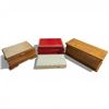 Image 1 : Assortment of 4 Jewel Boxes and Cases * Red Leather Jewelry Box is 7" x 10" x 4" tall