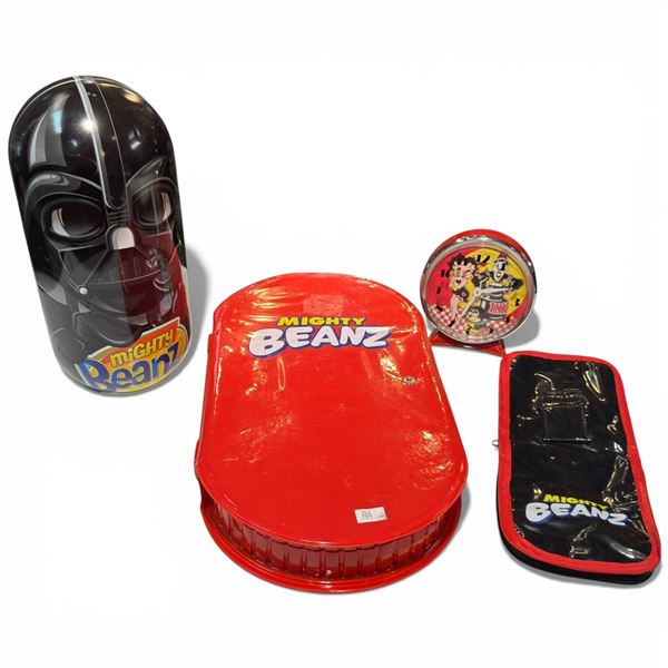 2 Sets of "Mighty Beans" and a Betty Boop Alarm Clock