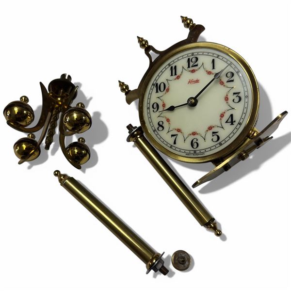 Box of Kundu Brass Anniversay Clock Parts (No base or dome)