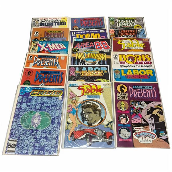 18 Assorted Vintage Comics: Collection of Vintage Comic Books from Various Publishers, and More
