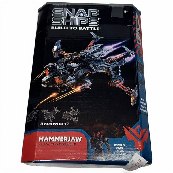 Snap Ships Hammerjaw KLAW Gunship by Play Monster Condition New in Package